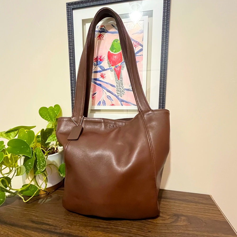 Vintage Coach Lexington Bucket tote bag 4181
